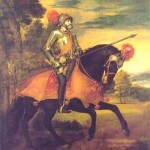 Carlos I de España y V de Alemania pintado por Tiziano Veccelio